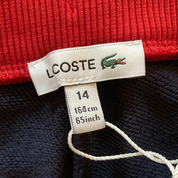 Lacoste kids colorblock sweatpants - Picture 6 of 10